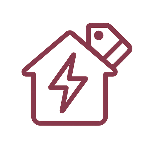 No-obligation quote symbol for homeowner electrical projects